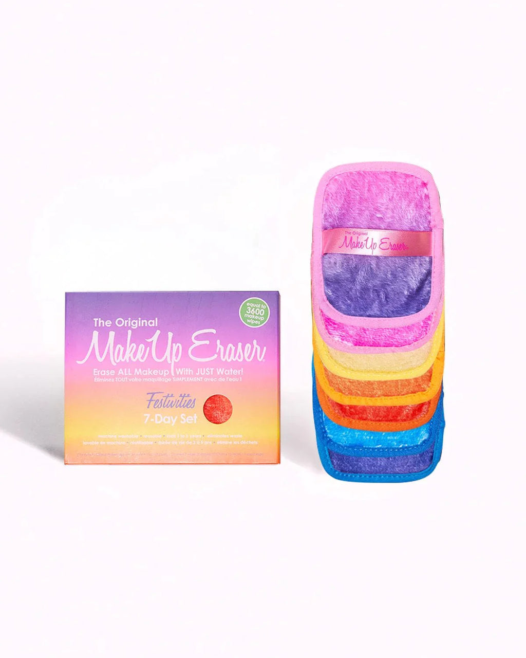 The Original make up eraser - Festivites - 7 day set-Face Products-ellënoire body, bath fragrance & curly hair