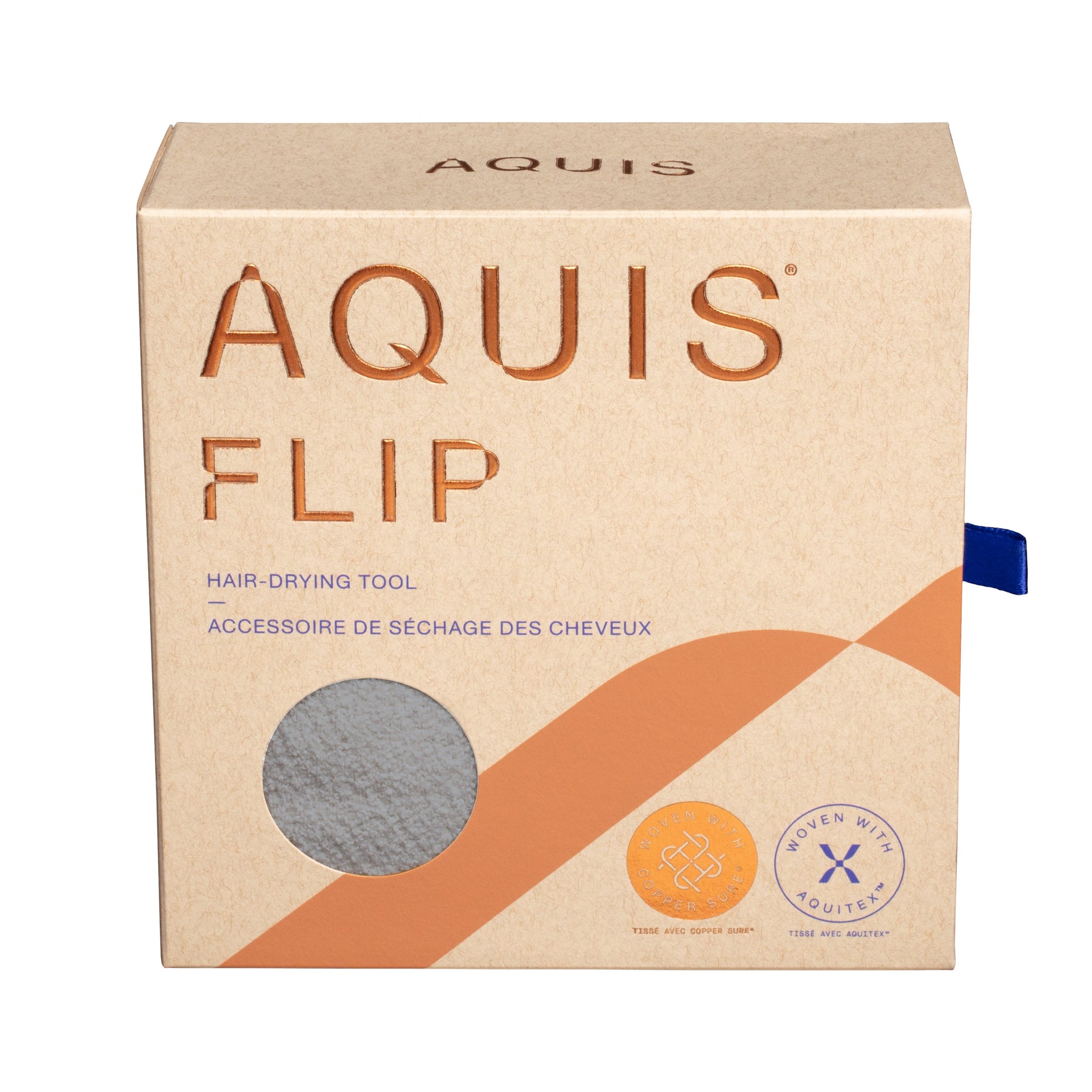 New! Aquis Flip- STEEL-Curly Hair Products-ellënoire body, bath fragrance & curly hair