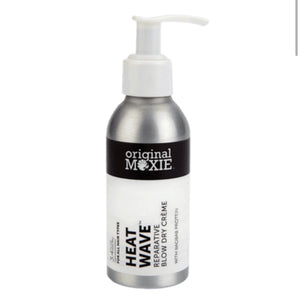 NEW! original MOXIE Heat Wave Reparative Blow Dry Creme 3.4oz/100ml-Curly Hair Products-ellënoire body, bath fragrance & curly hair