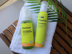 New! DevaCurl Frizz-Fighting Volumizing Foam-ellënoire body, bath fragrance & curly hair